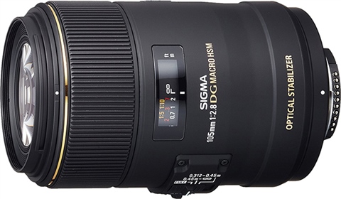 【美品】SIGMA 105mm F2.8 DG MACRO HSM Lente Sigma 105mm F/2.8 Ex Dg Os Hsm Macro Para Nikon | MercadoLivre